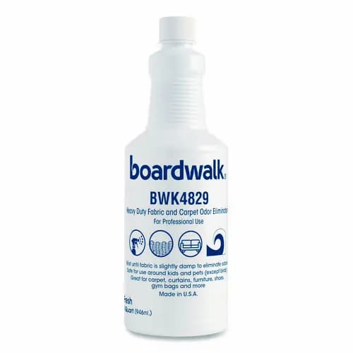 Boardwalk® Fabric and Carpet Deodorizer, Fresh Scent, 32 oz Bottle, 6/Carton