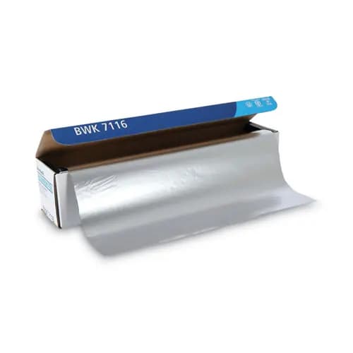 Boardwalk® Standard Aluminum Foil Roll, 63 Gauge, 18" x 1,000 ft