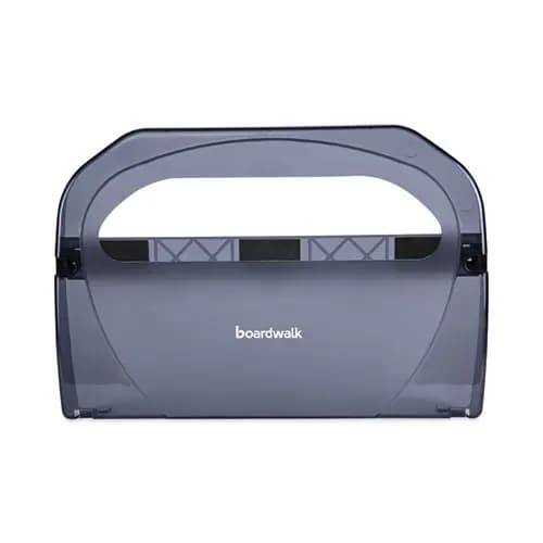 Boardwalk® Toilet Seat Cover Dispenser, Smoke Black