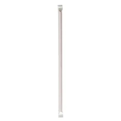 Boardwalk® Wrapped Jumbo Straws, 10.25", Polypropylene, Red, 2,000/Carton