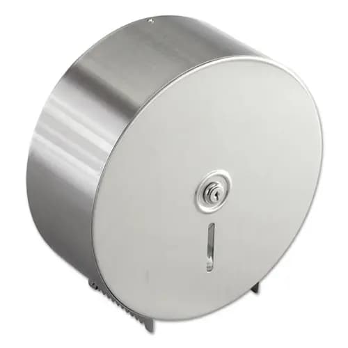 Bobrick Jumbo Toilet Tissue Dispenser, Silver