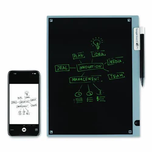 Boogie Board™ Blackboard 2.0 Smart Scan Notebook, Black/Gray
