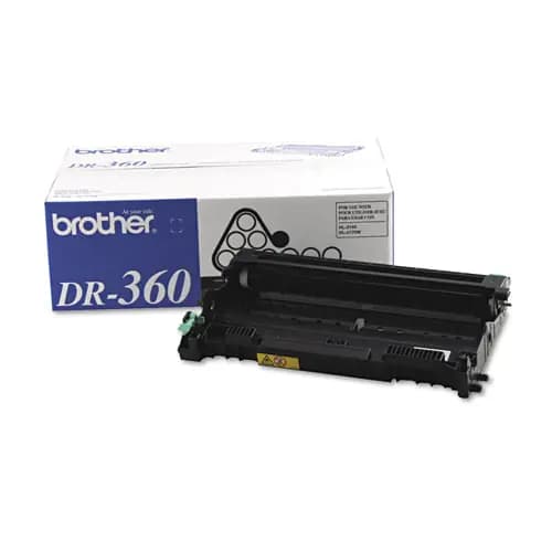 Brother DR360 Drum Unit, Black, 12,000 Page Yield