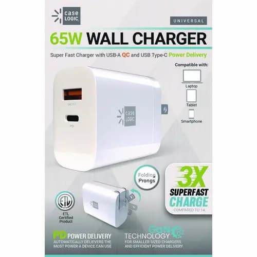 ByTech® Wall Charger, 60 W, White