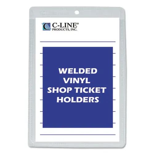 C-Line® C-Line® Clear Vinyl Shop Ticket Holders