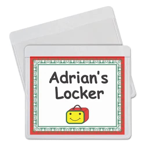 C-Line® Self-Adhesive Labeling Pockets, Top Load, 3.75 x 3, Clear, 25/Pack