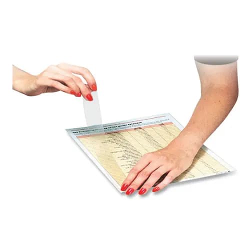 C-Line® Self-Adhesive Reinforcing Strips, Clear, 200/Box