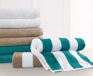 Cabana Pool Towels with Staybright & Dryfast Technology