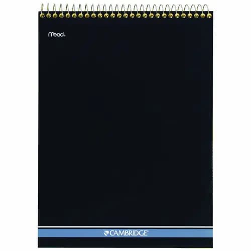 Cambridge® Stiff-Back Wire Bound Notebook