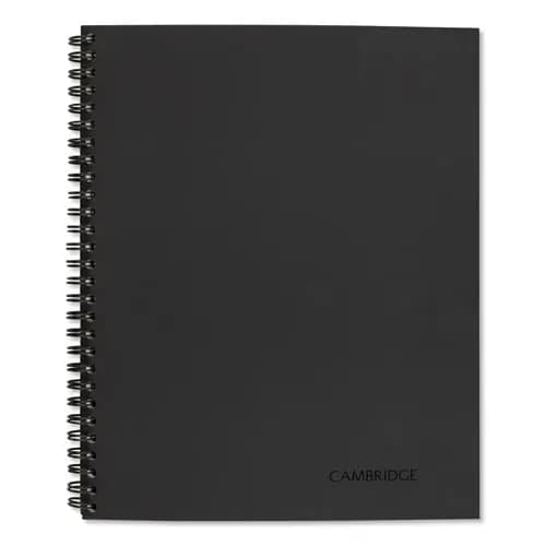 Cambridge® Wirebound Guided Business Notebook