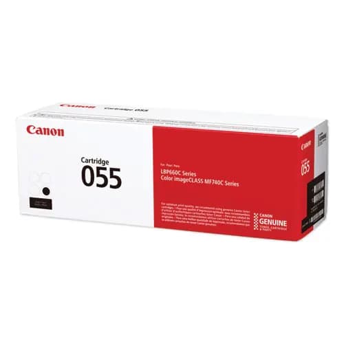 Canon® 3016C001 (055) Toner Cartridge, Black, 2,300 Page Yield