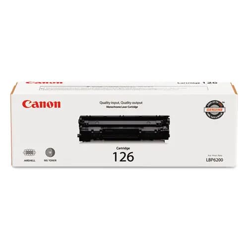 Canon® 3483B001 (126) Toner, 2,100 Page-Yield, Black