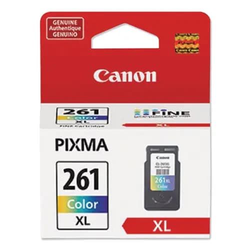 Canon® 3724C001 (CL-261XL) High-Yield Ink, Color