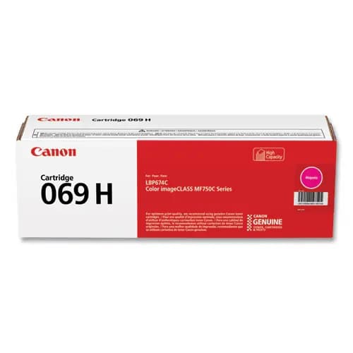 Canon® 5096C001 (069H) High-Yield Toner Cartridge, Magenta, 5,500 Page Yield