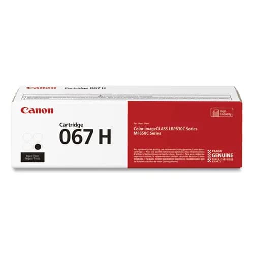 Canon® 5106C001 (067H) High-Yield Toner Cartridge, Black, 3,130 Page Yield