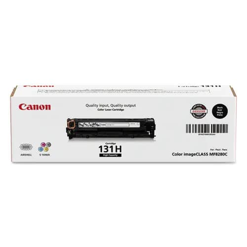 Canon® 6273B001 (CRG-131) High-Yield Toner Cartridge, Black, 2,400 Page Yield