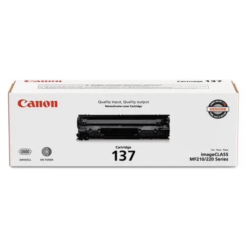 Canon® 9435B001 (137) Toner, 2,400 Page-Yield, Black