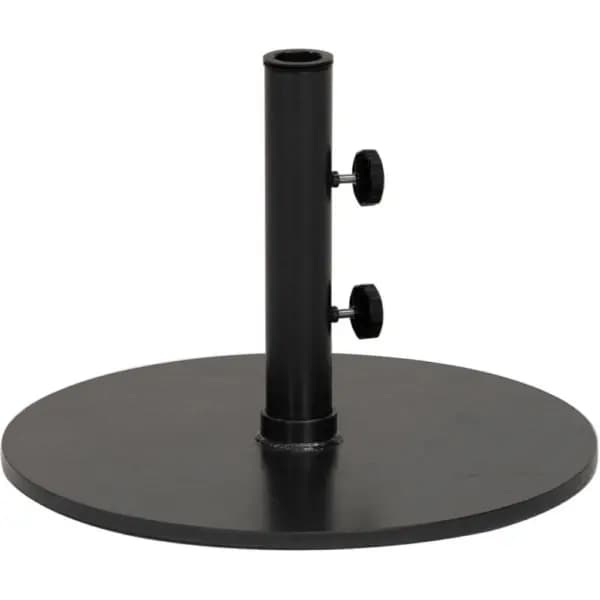 Cape Soleil Commercial Aluminum Steel Plate Umbrella Base