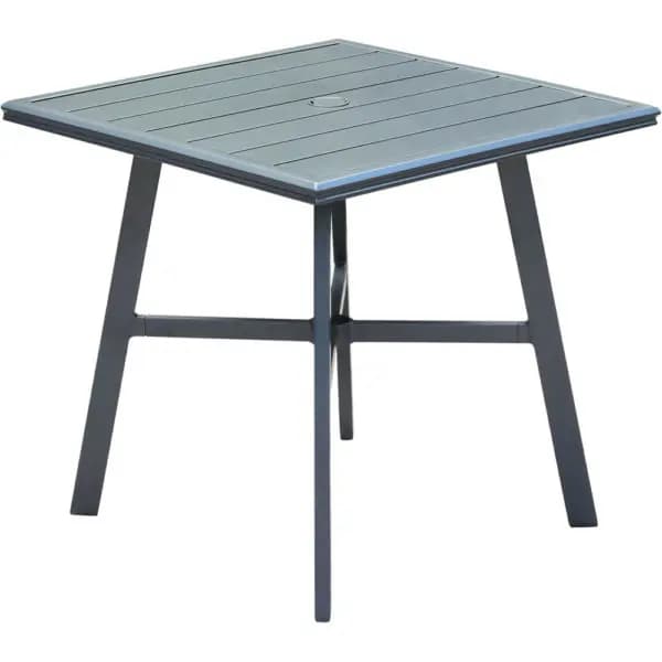 Cape Soleil Outdoor Commercial Aluminum Furniture – 30″ Slat Top Table