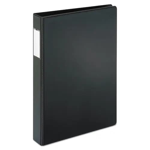 Cardinal® Legal Slant D Ring Binder, 3 Rings, 1" Capacity, 14 x 8.5, Black