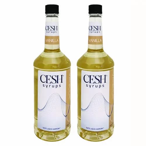 CESH™ Vanilla Syrup, 33.81 oz Bottle, 2/Carton