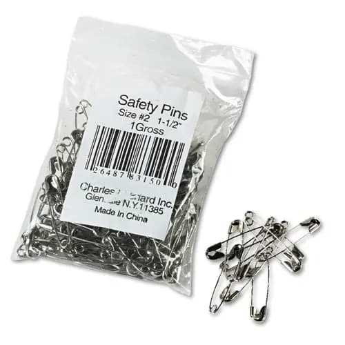 Charles Leonard® Safety Pins