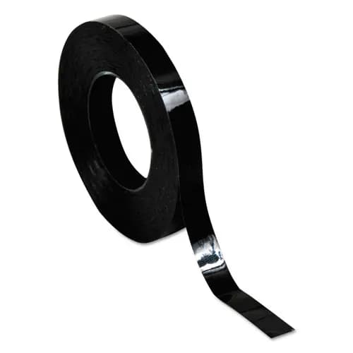 Chartpak® Graphic Chart Tapes, 1" Core, 0.25" x 27 ft, Matte Black
