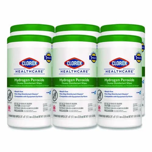 Clorox Healthcare® Hydrogen Peroxide Cleaner Disinfectant Wipes