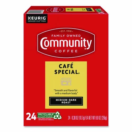 Community Coffee® Cafe Special K-Cup, 24/Box