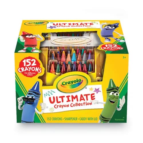 Crayola® Ultimate Crayon Case with Sharpener Caddy, 152 Colors
