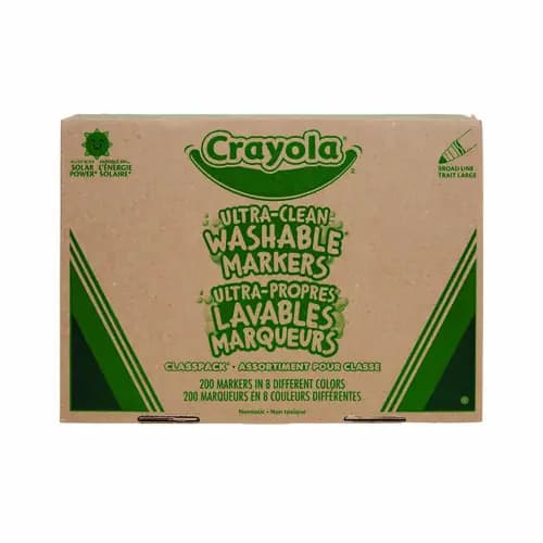 Crayola® Ultra-Clean Washable Marker Classpack®