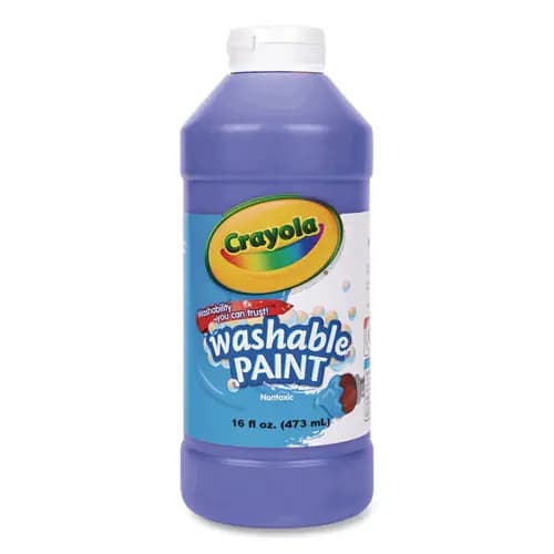 Crayola® Washable Paint, Blue, 16 oz Bottle