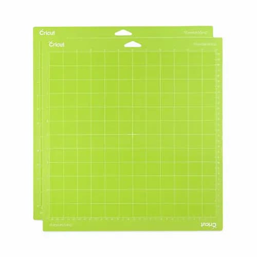 Cricut® StandardGrip Machine Mat, 12 x 12, Green, 2/Pack