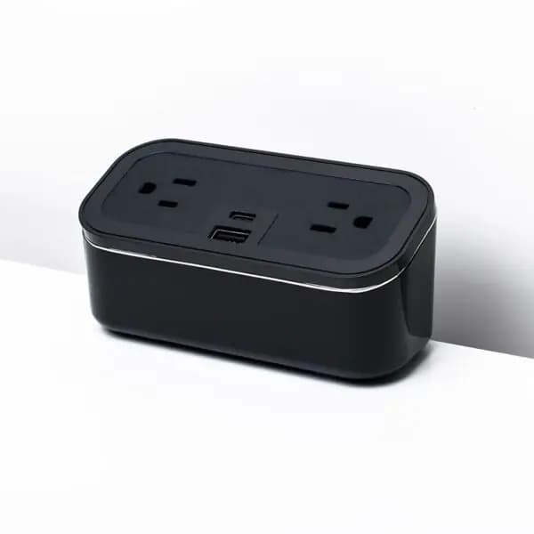 Cubiemini 2.0 Portable Power, 2 Power Outlets, USB & USB-C
