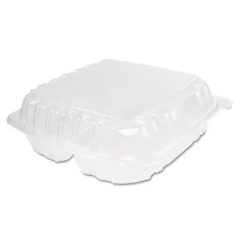 Dart® ClearSeal Hinged-Lid Plastic Containers