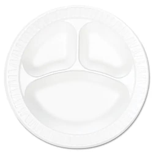 Dart® Concorde Non-Laminated Foam Dinnerware