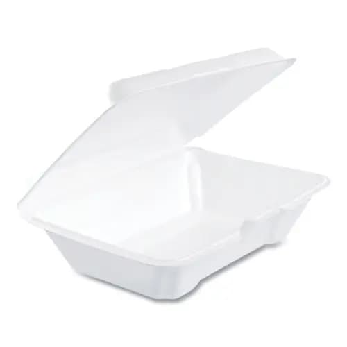 Dart® Foam Hinged Lid Containers