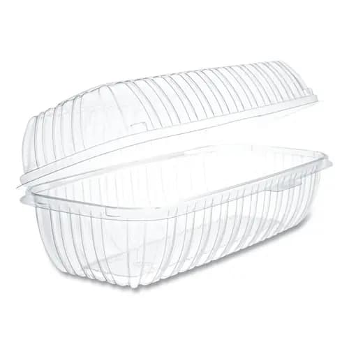 Dart® Showtime® Clear Hinged Containers