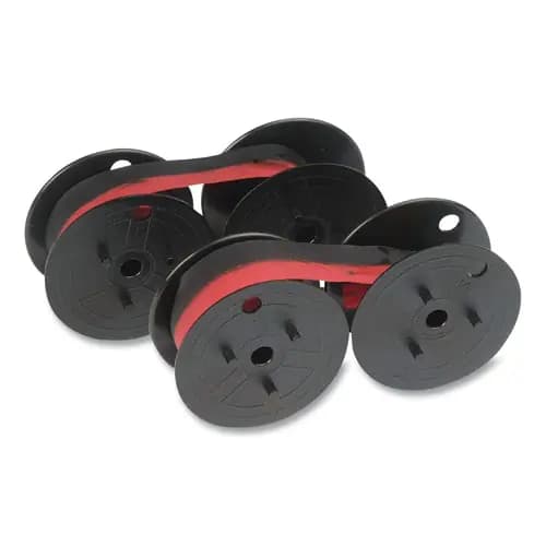 Dataproducts® R3027-2 Calculator Ribbon, Black/Red, 2/Pack