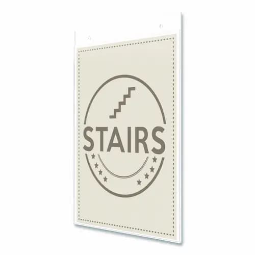 deflecto® Anti-Glare Sign Holder