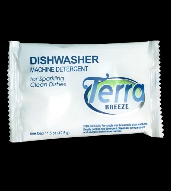 Dishwasher Detergent Powder – 1.5 oz Packet – Case of 22