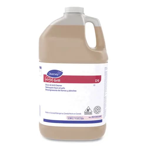 Diversey™ Suma Grill D9, 1 gal Bottle, 4/Carton
