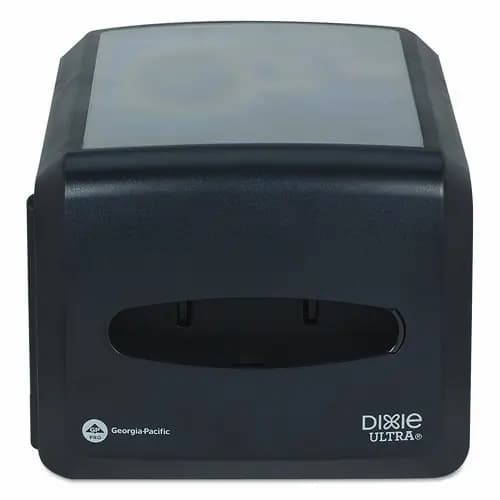 Dixie® Countertop Napkin Dispenser, Black, 13.25" x 8.56" x 7.18"
