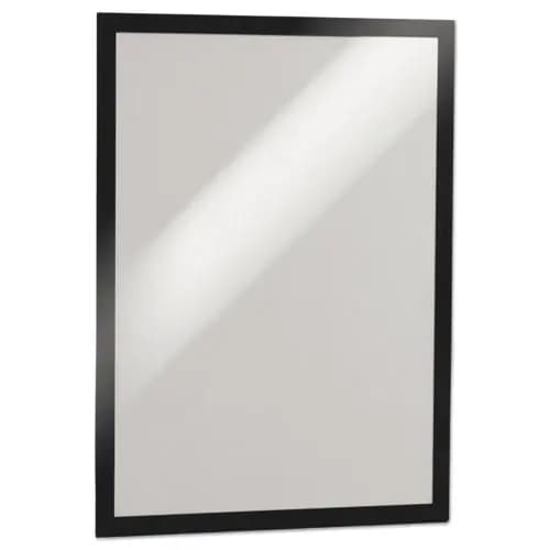 Durable® DURAFRAME Sign Holder, Black Frame, 11 x 17, 2/Pack