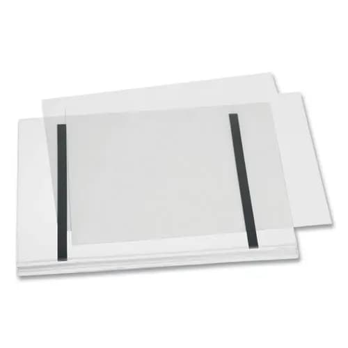 Durable® Magnetic Water-Resistant Sign Holder, 11 x 17, Clear Frame, 5/Pack