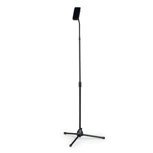 Durable® TWIST Black Floor Stand for Tablet, Black