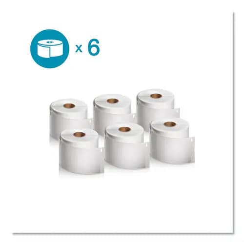 DYMO® LW Shipping Labels, 2.31" x 4", White, 300 Labels/Roll, 6 Rolls/Pack