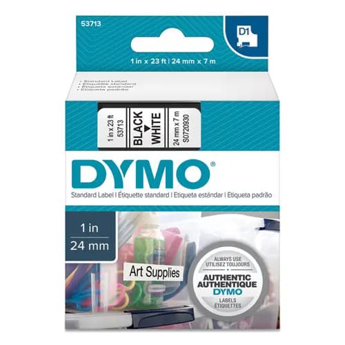 DYMO® Self-Adhesive Name Badge Labels, White, 250 Labels/Box