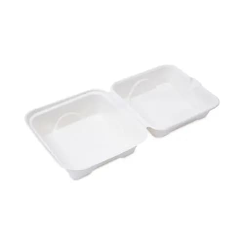 Eco-Products® Molded Fiber Hinged Clamshell Containers