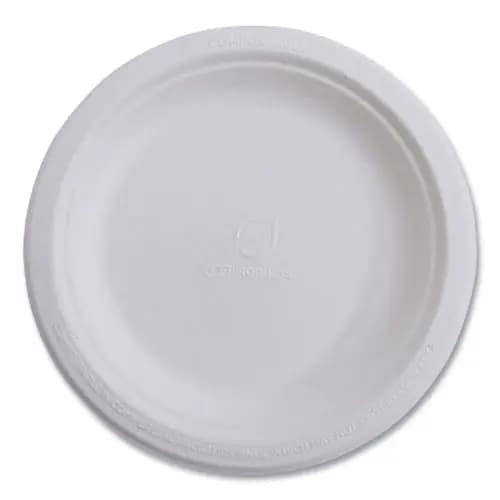 Eco-Products® Vanguard Renewable and Compostable Sugarcane Plates